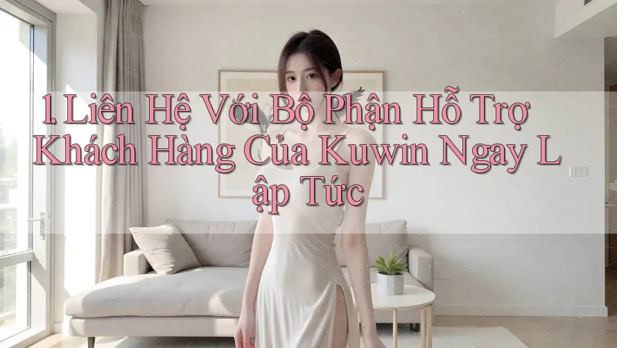 1. Liên Hệ Với Bộ Phận Hỗ Trợ Khách Hàng Của Kuwin Ngay Lập Tức