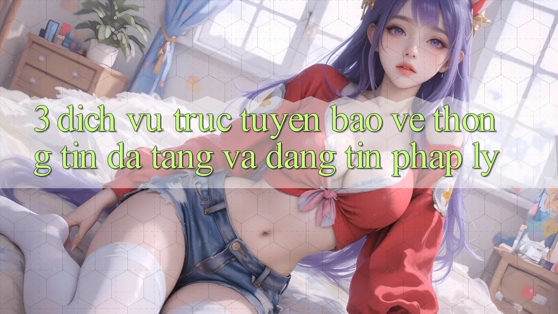 3. Dịch vụ trực tuyến Bảo vệ thông tin Đa Tầng Và Đáng tin Pháp Lý 3. Dịch vụ trực tuyến Bảo vệ thông tin Đa Tầng Và Đáng tin Pháp Lý