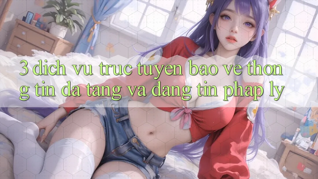 3. Dịch vụ trực tuyến Bảo vệ thông tin Đa Tầng Và Đáng tin Pháp Lý 3. Dịch vụ trực tuyến Bảo vệ thông tin Đa Tầng Và Đáng tin Pháp Lý
