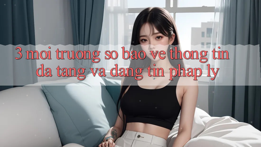 3. Môi trường số Bảo vệ thông tin Đa Tầng Và Đáng tin Pháp Lý