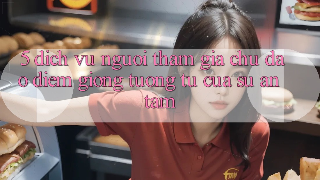 5. Dịch Vụ Người tham gia Chu Đáo - Điểm Giống tương tự Của Sự An Tâm
