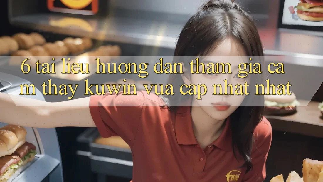 6. Tài liệu hướng dẫn Tham Gia Cảm thấy Kuwin Vừa cập nhật Nhất