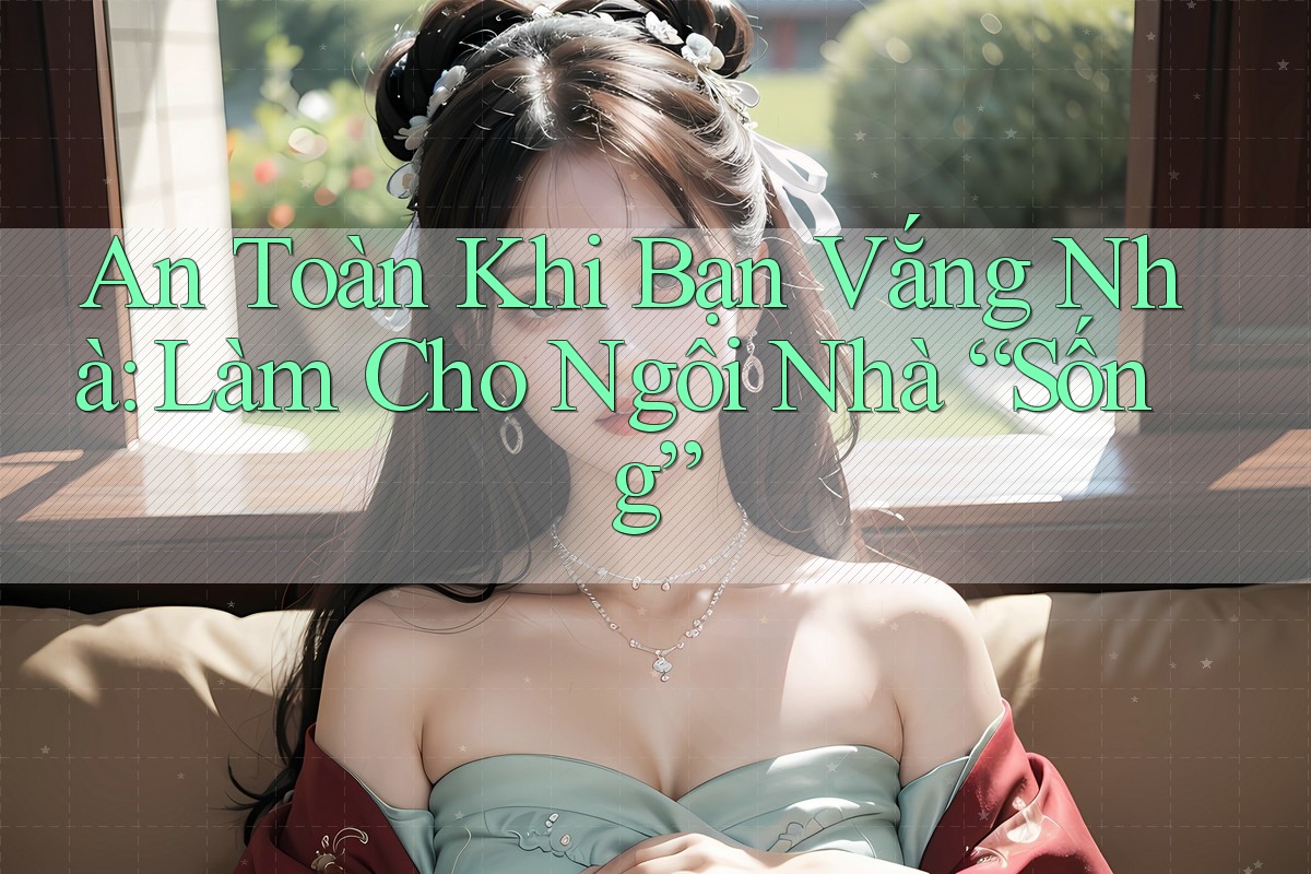 An Toàn Khi Bạn Vắng Nhà: Làm Cho Ngôi Nhà “Sống” An Toàn Khi Bạn Vắng Nhà: Làm Cho Ngôi Nhà “Sống”