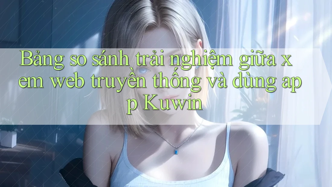 Bảng so sánh trải nghiệm giữa xem web truyền thống và dùng app Kuwin Bảng so sánh trải nghiệm giữa xem web truyền thống và dùng app Kuwin
