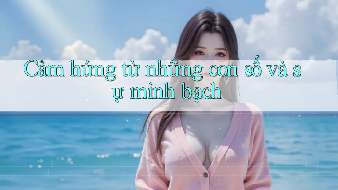 Cảm hứng từ những con số và sự minh bạch