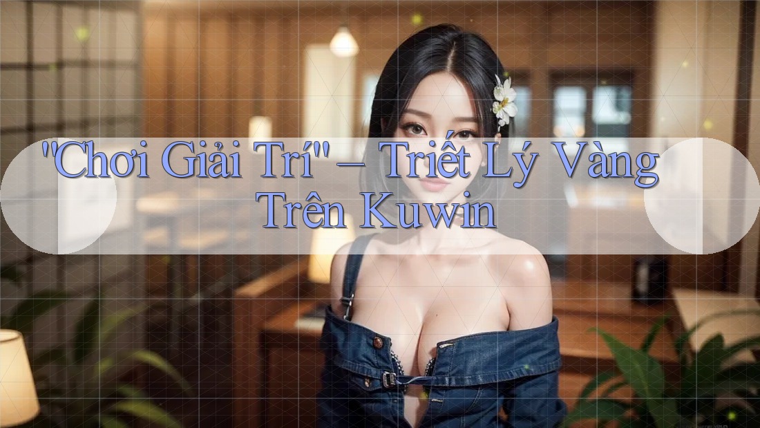 “Chơi Giải Trí” – Triết Lý Vàng Trên Kuwin “Chơi Giải Trí” – Triết Lý Vàng Trên Kuwin