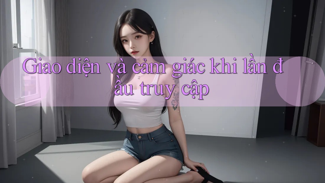 Giao diện và cảm giác khi lần đầu truy cập Giao diện và cảm giác khi lần đầu truy cập