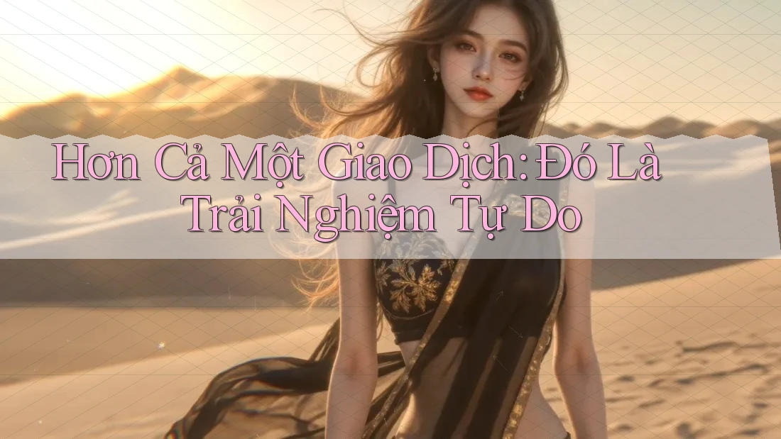 Hơn Cả Một Giao Dịch: Đó Là Trải Nghiệm Tự Do Hơn Cả Một Giao Dịch: Đó Là Trải Nghiệm Tự Do