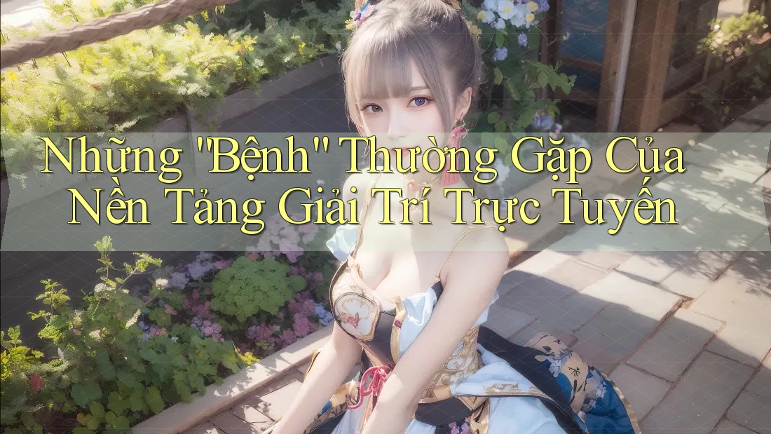Những “Bệnh” Thường Gặp Của Nền Tảng Giải Trí Trực Tuyến Những “Bệnh” Thường Gặp Của Nền Tảng Giải Trí Trực Tuyến