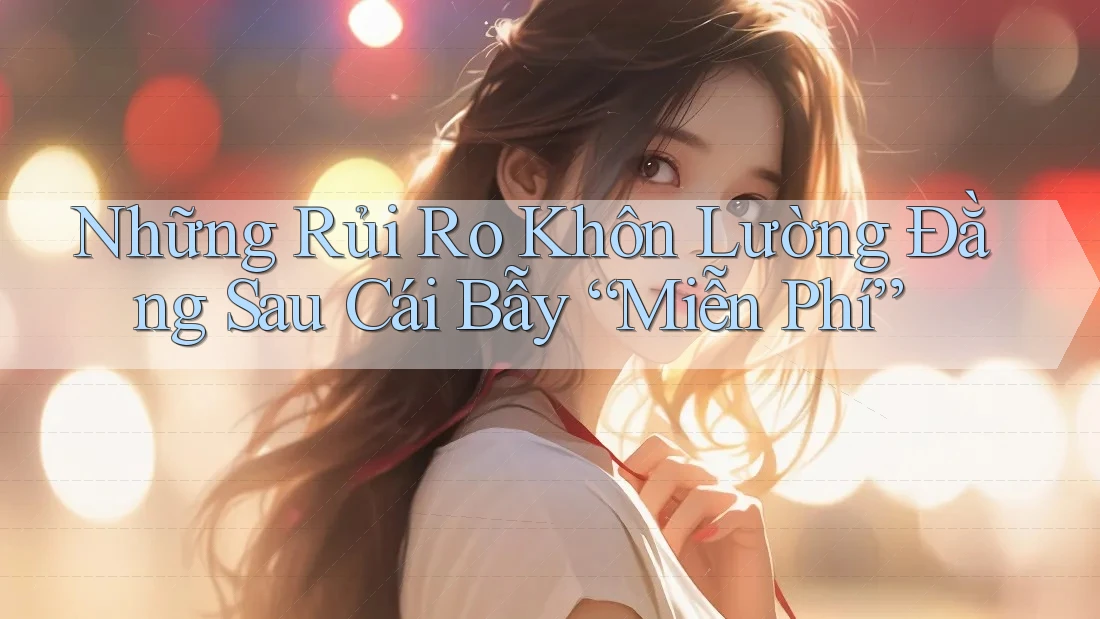 Những Rủi Ro Khôn Lường Đằng Sau Cái Bẫy “Miễn Phí” Những Rủi Ro Khôn Lường Đằng Sau Cái Bẫy “Miễn Phí”