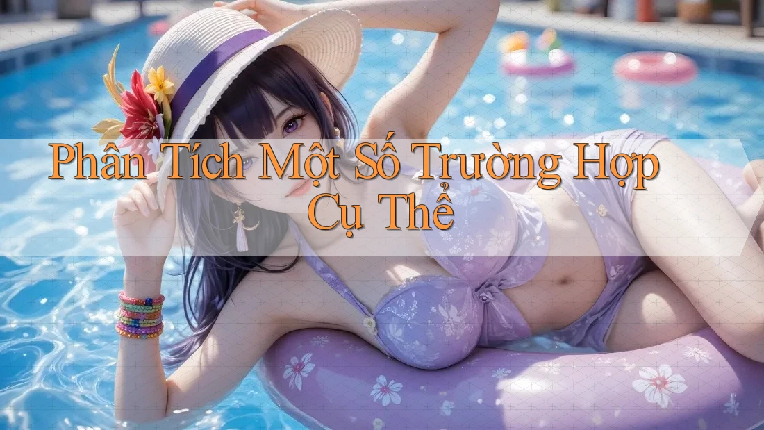 Phân Tích Một Số Trường Hợp Cụ Thể Phân Tích Một Số Trường Hợp Cụ Thể