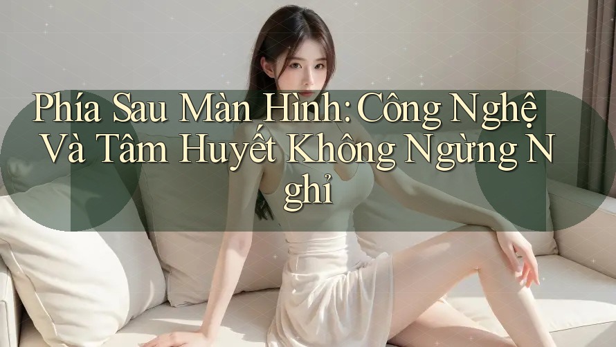 Phía Sau Màn Hình: Công Nghệ Và Tâm Huyết Không Ngừng Nghỉ