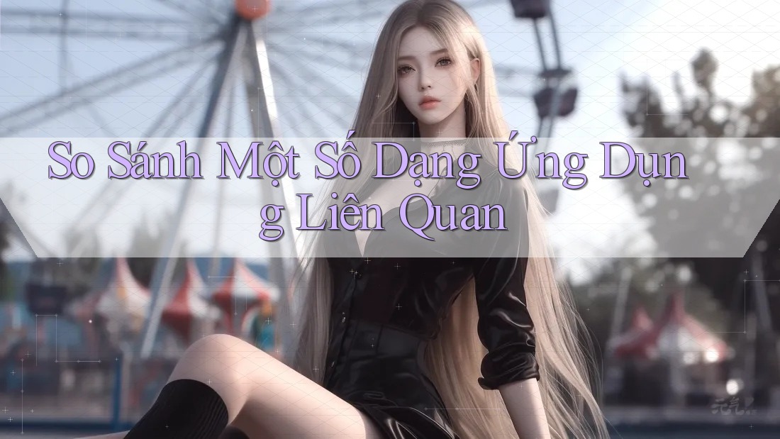 So Sánh Một Số Dạng Ứng Dụng Liên Quan So Sánh Một Số Dạng Ứng Dụng Liên Quan