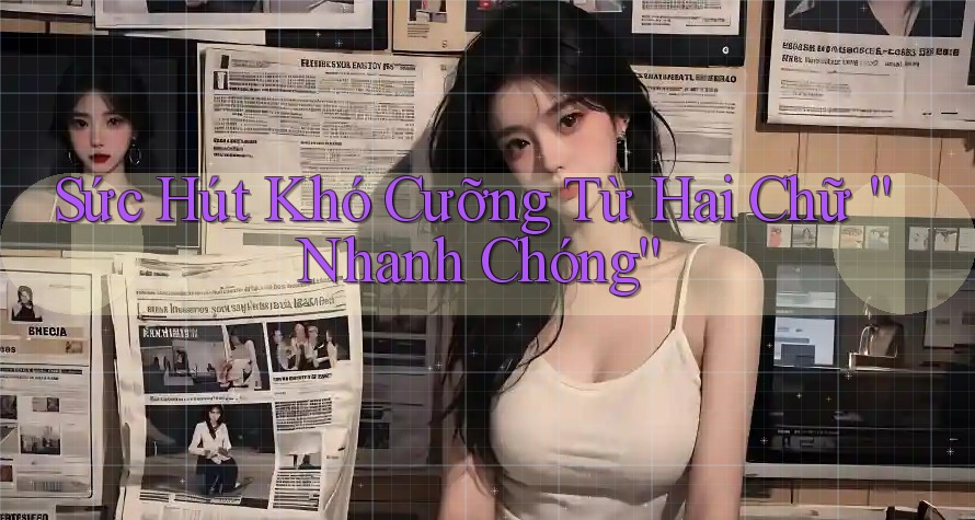 Sức Hút Khó Cưỡng Từ Hai Chữ “Nhanh Chóng”