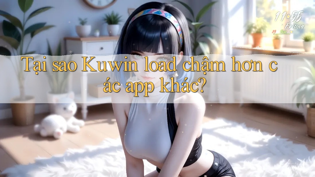 Tại sao Kuwin load chậm hơn các app khác?