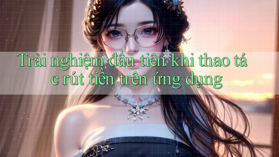 Trải nghiệm đầu tiên khi thao tác rút tiền trên ứng dụng Trải nghiệm đầu tiên khi thao tác rút tiền trên ứng dụng