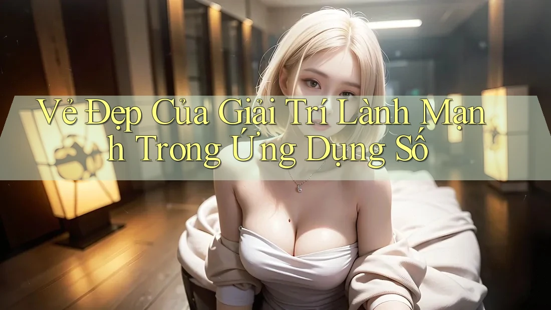 Vẻ Đẹp Của Giải Trí Lành Mạnh Trong Ứng Dụng Số