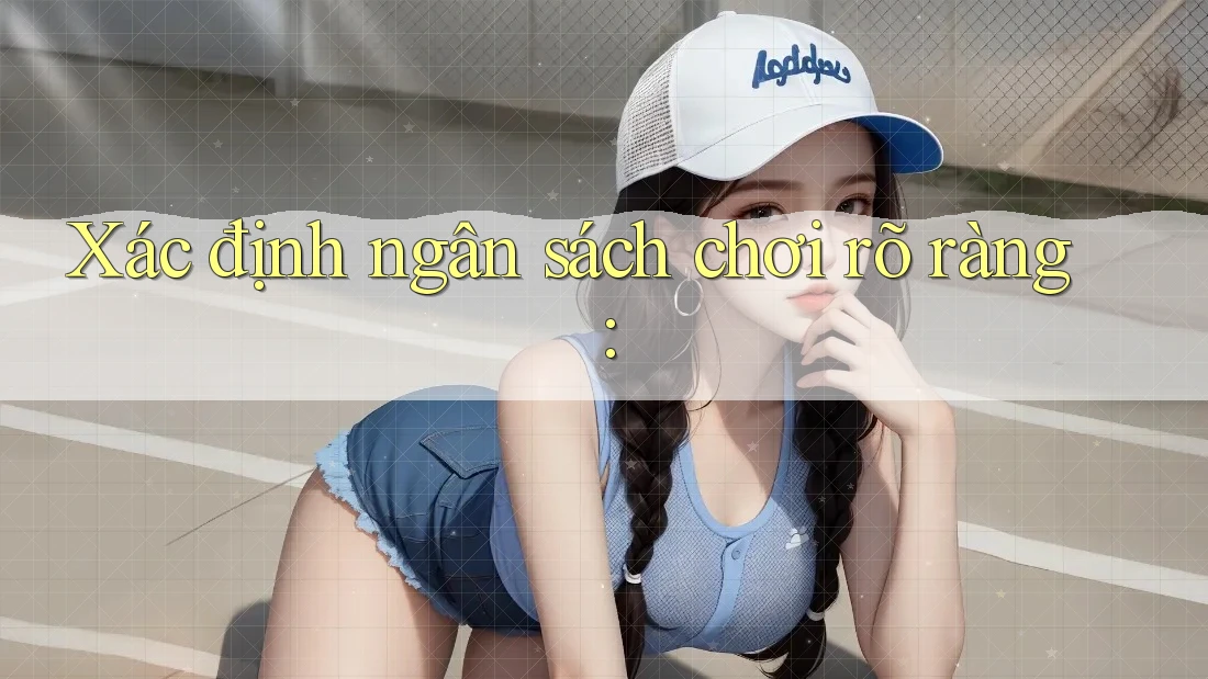 Xác định ngân sách chơi rõ ràng: Xác định ngân sách chơi rõ ràng:
